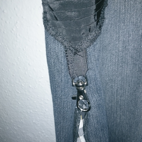 My Design 3 29 Jeans Black Grunge Goth Cargo Maxi Skirt - Picture 4 of 12